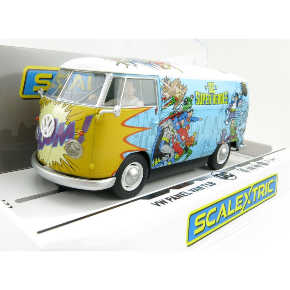 Scalextric C3933 VW Volkswagen Panel Van T1B - DC Comics Heros 1:32 Scale