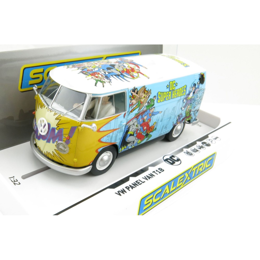 Scalextric C3933 VW Volkswagen Panel Van T1B - DC Comics Heros 1:32 Scale