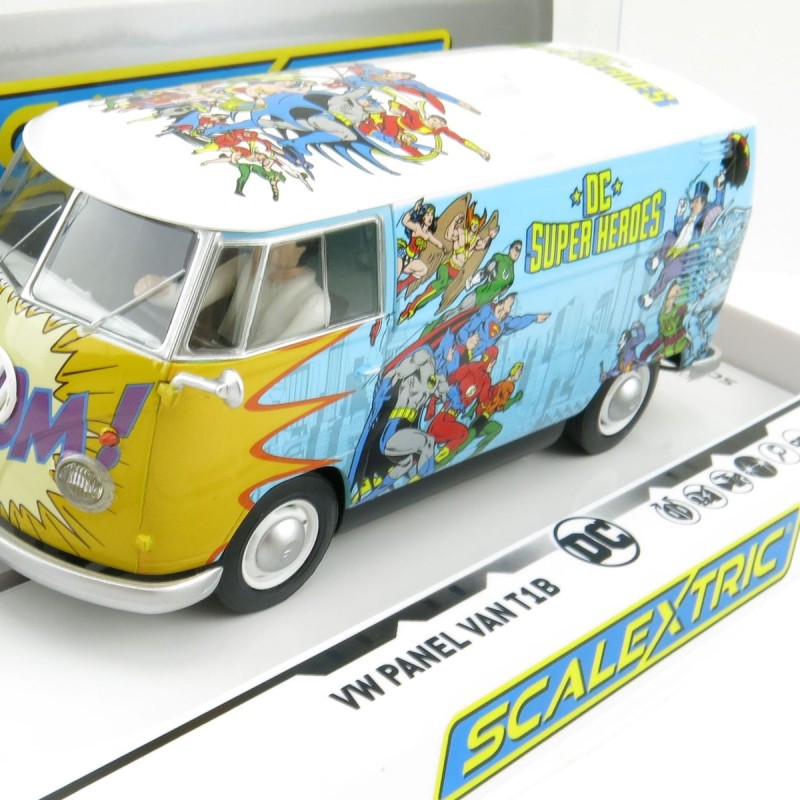 Scalextric C3933 VW Volkswagen Panel Van T1B - DC Comics Heros 1:32 Scale