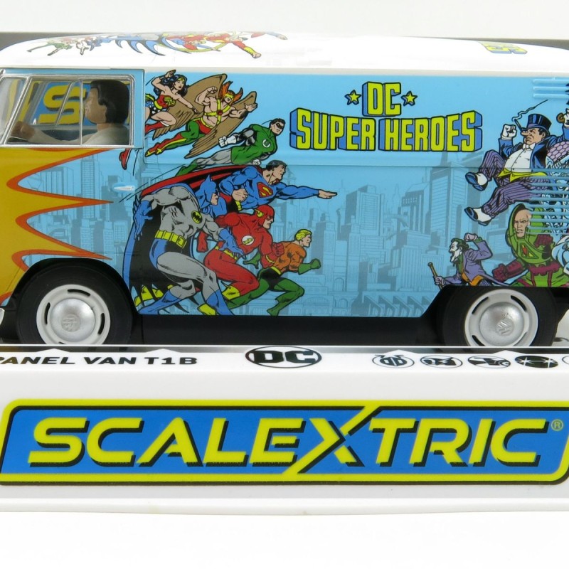 Scalextric C3933 VW Volkswagen Panel Van T1B - DC Comics Heros 1:32 Scale