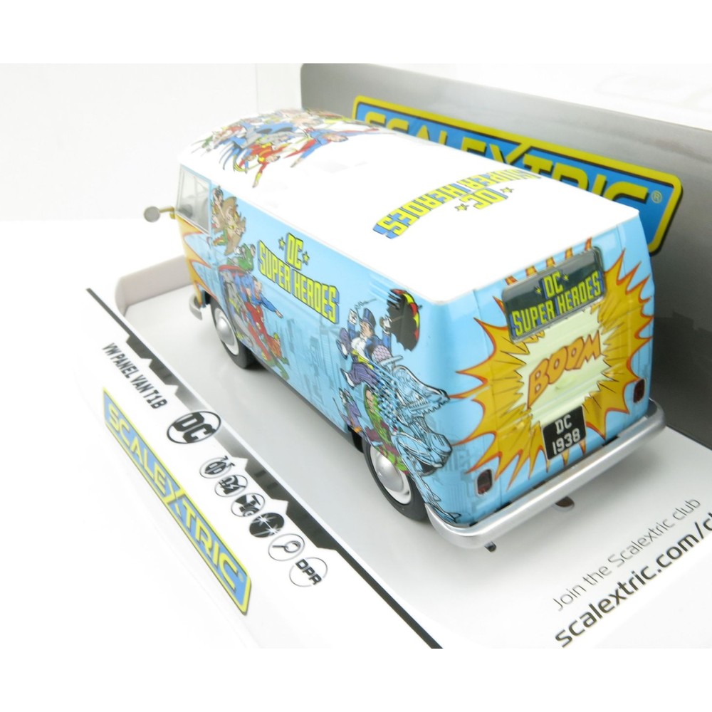 Scalextric C3933 VW Volkswagen Panel Van T1B - DC Comics Heros 1:32 Scale