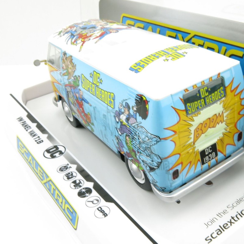 Scalextric C3933 VW Volkswagen Panel Van T1B - DC Comics Heros 1:32 Scale