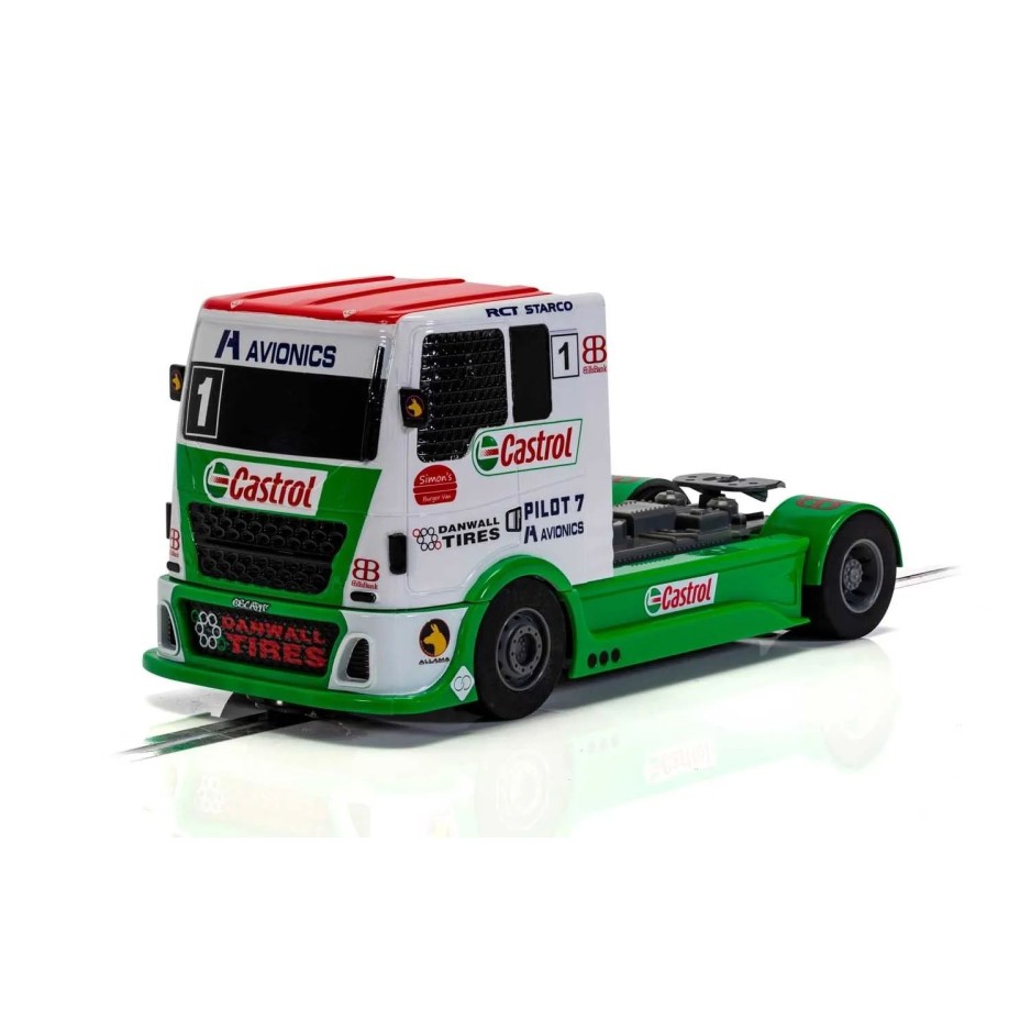 Scalextric C4156 Team Castrol No. 1 Racing Truck Slot Car 1:32 Scale