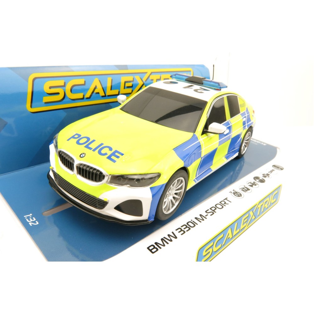 Scalextric C4165 BMW 330i M-Sport - Police Slot Car 1:32 Scale