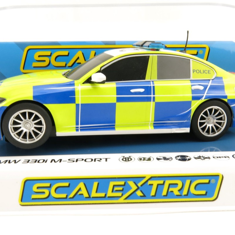 Scalextric C4165 BMW 330i M-Sport - Police Slot Car 1:32 Scale