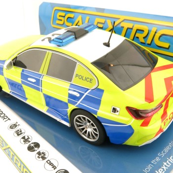 Scalextric C4165 BMW 330i M-Sport - Police Slot Car 1:32 Scale