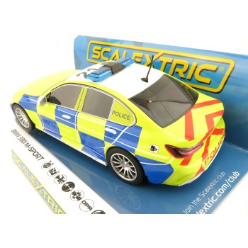 Scalextric C4165 BMW 330i M-Sport - Police Slot Car 1:32 Scale
