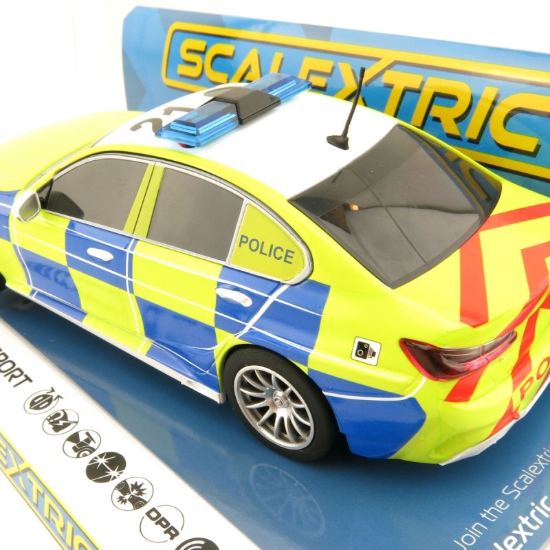 Scalextric C4165 BMW 330i M-Sport - Police Slot Car 1:32 Scale
