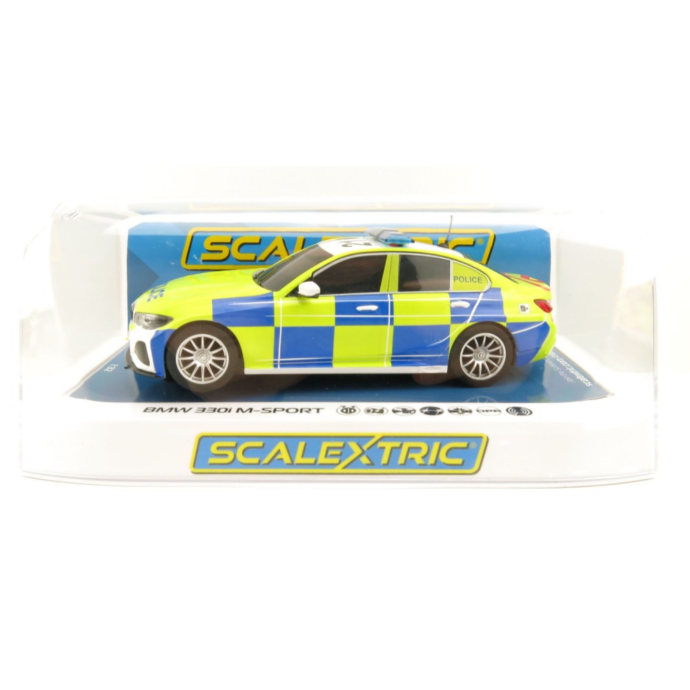Scalextric C4165 BMW 330i M-Sport - Police Slot Car 1:32 Scale