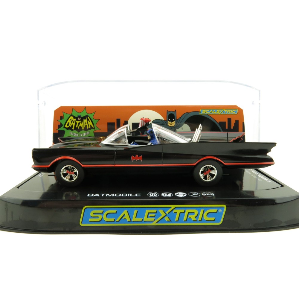 Scalextric C4175 Batmobile 1966 TV Series Batman Slot Car 1:32 Scale