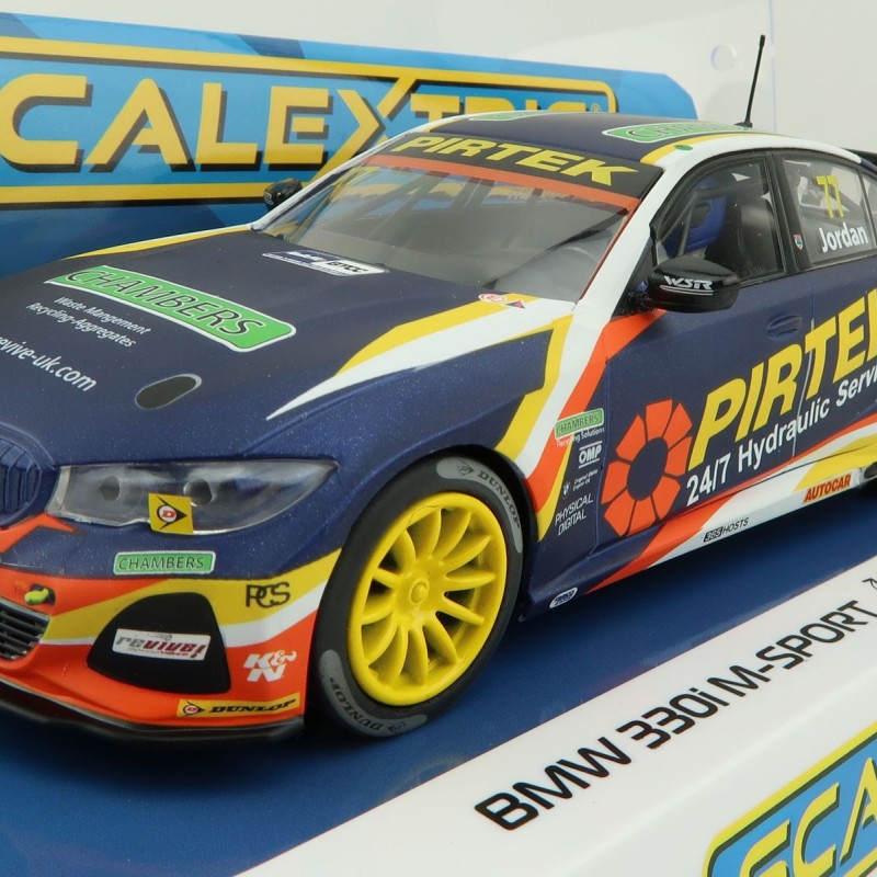 Scalextric C4194 BMW 330i M-Sport BTCC 2019 Andrew Jordan Slot Car 1:32 Scale