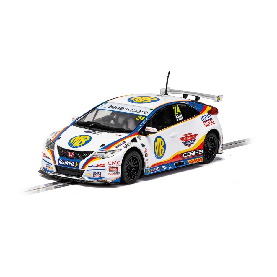 Scalextric C4210 Honda Civic Type-R NGTC - Jake Hill 2020 Slot Car 1:32 Scale 