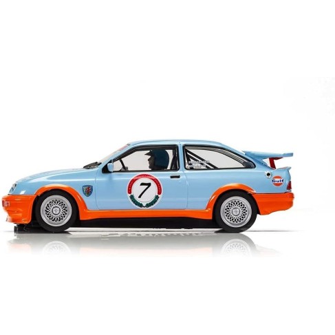 Scalextric C4231 Ford Sierra RS500 - Gulf Edition - Richard Millar Slot Car 1:32 Scale