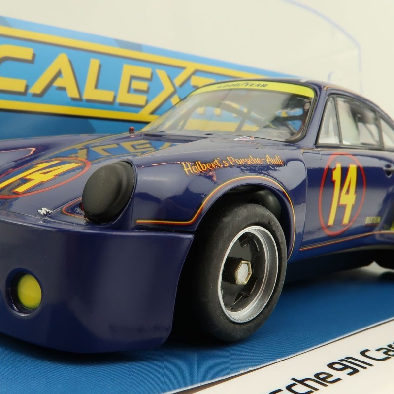 Scalextric C4241 - Porsche 911 Carrera RSR 3.0 – Trans Am 1974 – Al Holbert Racing Slot Car 1:32 Scale