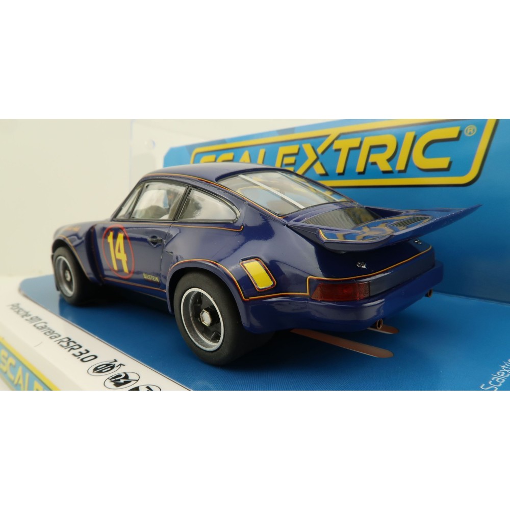 Scalextric C4241 - Porsche 911 Carrera RSR 3.0 – Trans Am 1974 – Al Holbert Racing Slot Car 1:32 Scale