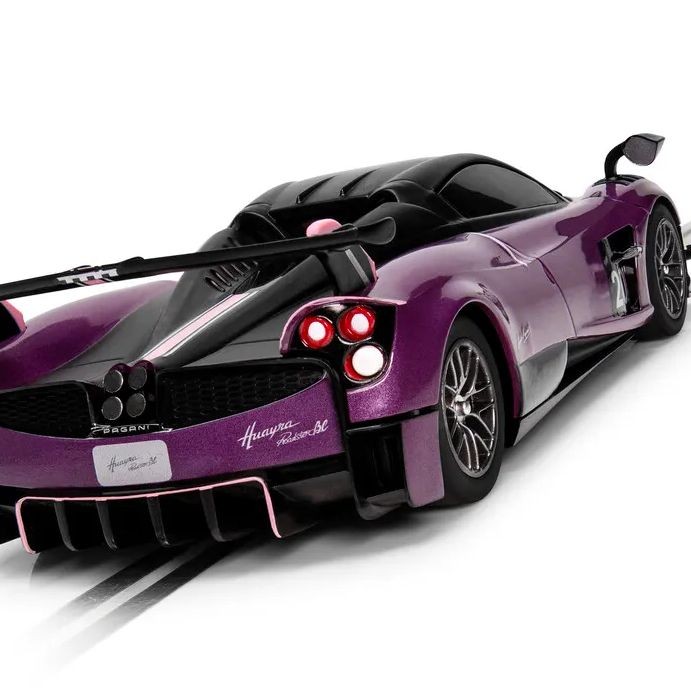 Scalextric C4248 - Pagani Huayra Roadster BC Drago Viola Edition Slot Car 1:32 Scale