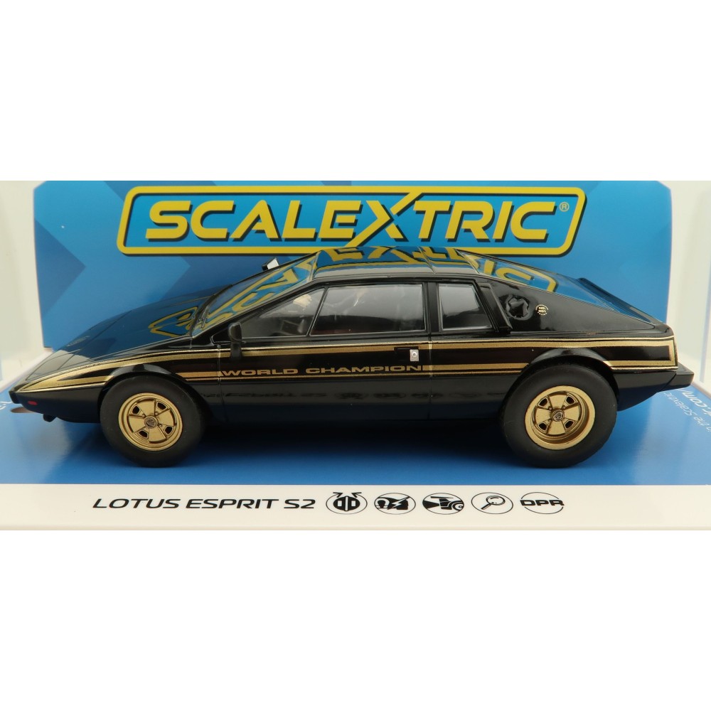 Scalextric C4253 - Lotus Esprit S2 - World Championship Commemorative Model Slot Car 1:32 Scale