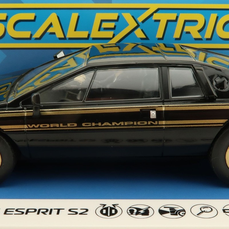 Scalextric C4253 - Lotus Esprit S2 - World Championship Commemorative Model Slot Car 1:32 Scale
