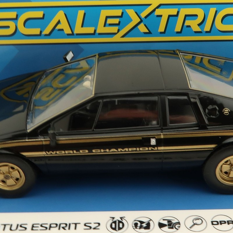 Scalextric C4253 - Lotus Esprit S2 - World Championship Commemorative Model Slot Car 1:32 Scale