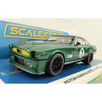 Scalextric C4256 - Aston Martin V8 Chris Scragg Racing Slot Car 1:32 Scale