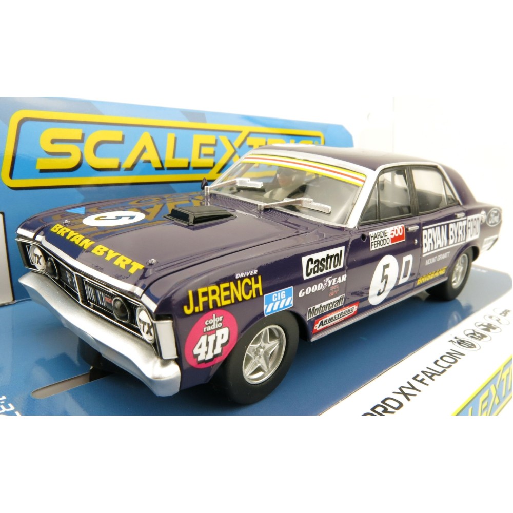 Scalextric C4263 Ford XY GTHO Falcon Phase III Bathurst 1972 No 5 John French Slot Car 1:32 Scale