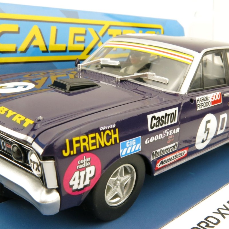 Scalextric C4263 Ford XY GTHO Falcon Phase III Bathurst 1972 No 5 John French Slot Car 1:32 Scale