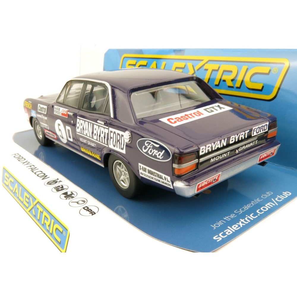 Scalextric C4263 Ford XY GTHO Falcon Phase III Bathurst 1972 No 5 John French Slot Car 1:32 Scale