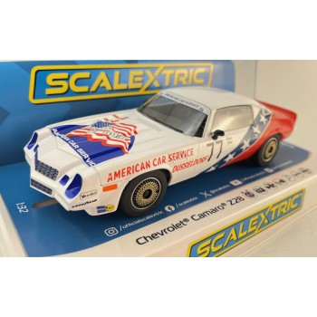 Scalextric C4300 Chevrolet Camaro Z28 No 77 Peter John DTM 1982 Slot Car 1:32 Scale