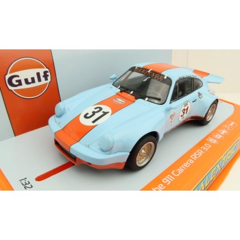 Scalextric C4304 - Porsche 911 RSR 3.0 - Gulf Edition Slot Car 1:32 Scale