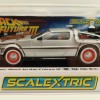 Scalextric C4307 DeLorean - Back to the Future 3 Time Machine Slot Car 1:32 Scale