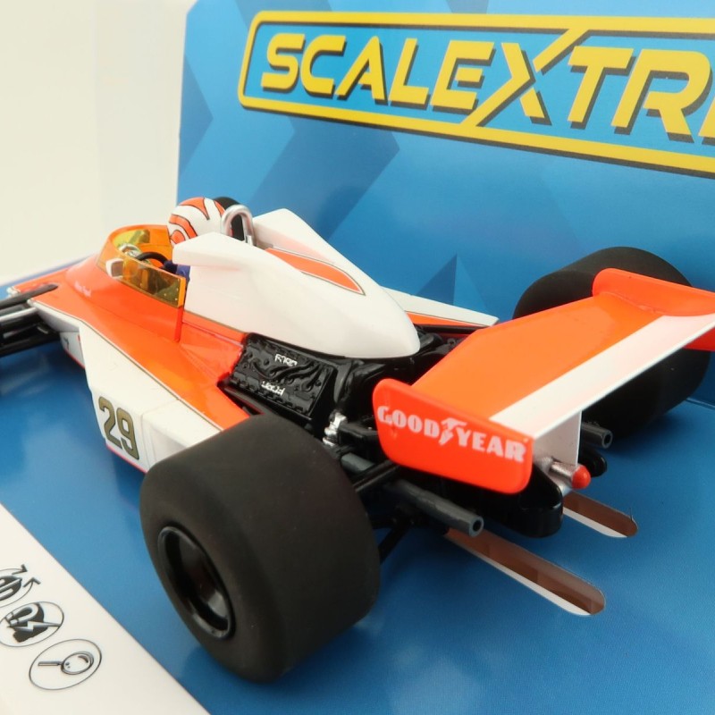 Scalextric C4308 Formula 1 McLaren M23 Dutch GP 1978 Nelson Piquet Slot Car 1:32 Scale