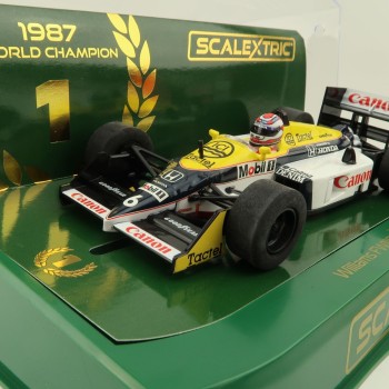 Scalextric C4309 Williams FW11 - Nelson Piquet 1987 World Champion F1 Slot Car 1:32 Scale