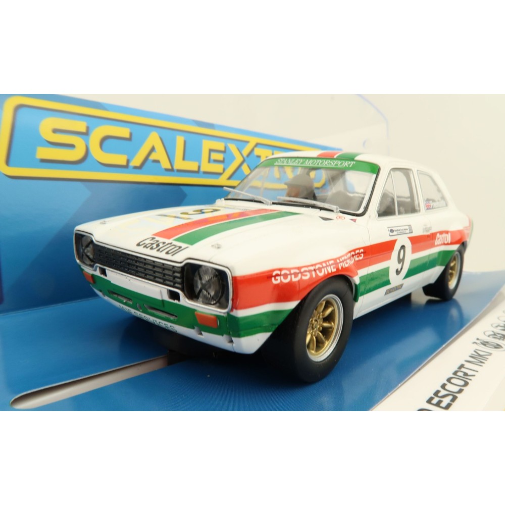 Scalextric C4314 Ford Escort MK1 Mark Freemantle Castrol Racing Slot Car 1:32 Scale
