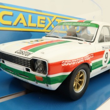 Scalextric C4314 Ford Escort MK1 Mark Freemantle Castrol Racing Slot Car 1:32 Scale