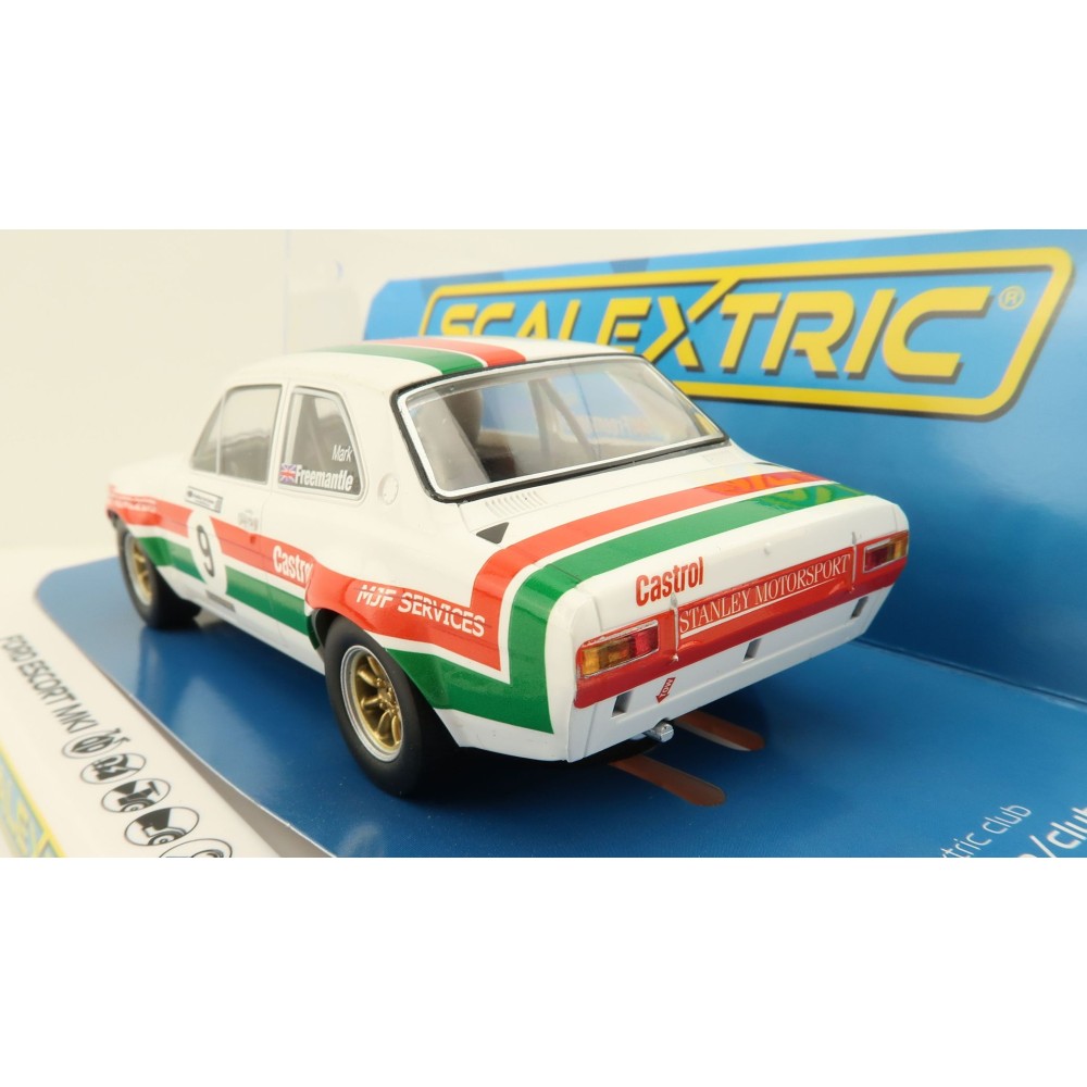Scalextric C4314 Ford Escort MK1 Mark Freemantle Castrol Racing Slot Car 1:32 Scale