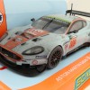 Scalextric C4316 Aston Martin DBR9 - Gulf Edition - ROFGO Dirty Girl Slot Car 1:32 Scale