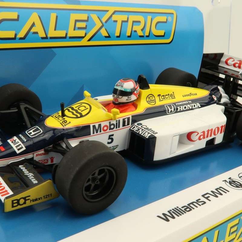 Scalextric C4318 Williams FW11 1986 British Grand Prix Nigel Mansell Slot Car 1:32 Scale