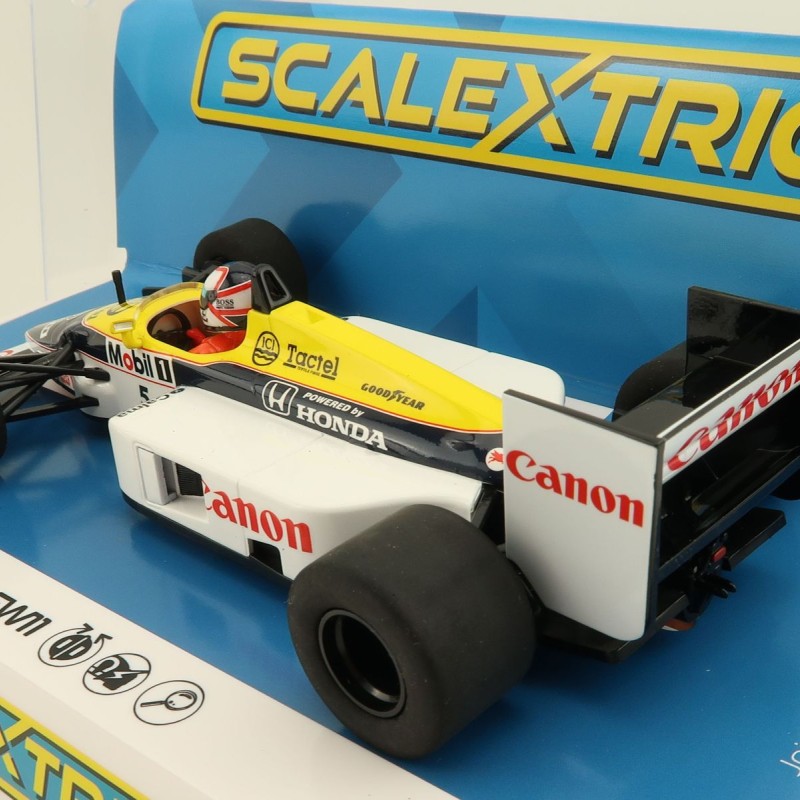 Scalextric C4318 Williams FW11 1986 British Grand Prix Nigel Mansell Slot Car 1:32 Scale