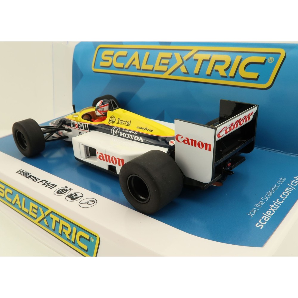 Scalextric C4318 Williams FW11 1986 British Grand Prix Nigel Mansell Slot Car 1:32 Scale