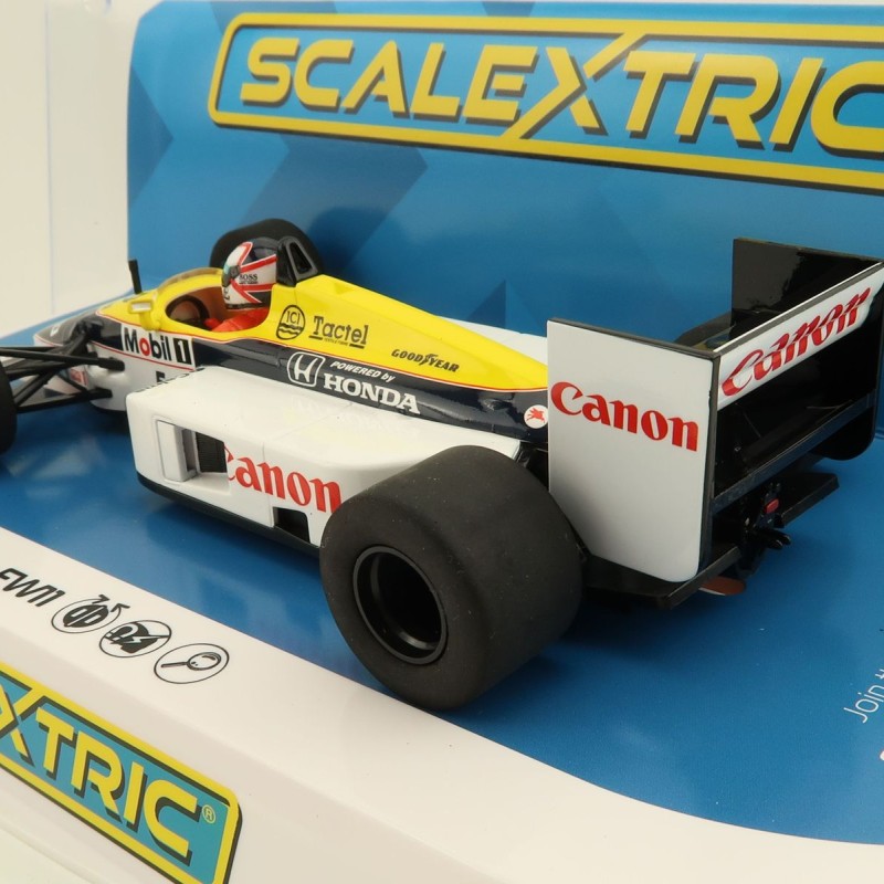 Scalextric C4318 Williams FW11 1986 British Grand Prix Nigel Mansell Slot Car 1:32 Scale