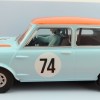 Scalextric C4325 Austin Mini Cooper S Gulf Edition Nick Riley Slot Car 1:32 Scale