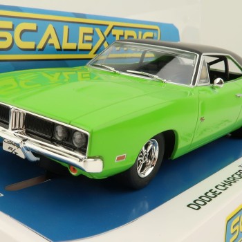 Scalextric C4326 Dodge Charger RT Sublime Green Slot Car 1:32 Scale