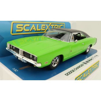Scalextric C4326 Dodge Charger RT Sublime Green Slot Car 1:32 Scale