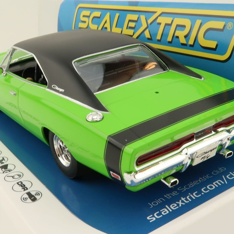 Scalextric C4326 Dodge Charger RT Sublime Green Slot Car 1:32 Scale