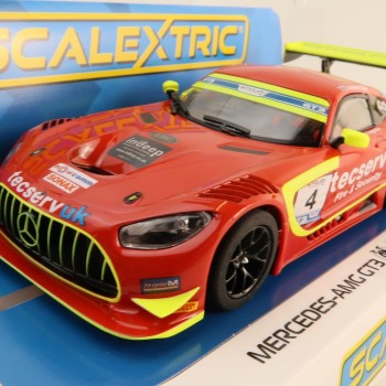 Scalextric C4332 Mercedes AMG GT3 GT Cup 2022 Grahame Tilley Slot Car 1:32 Scale