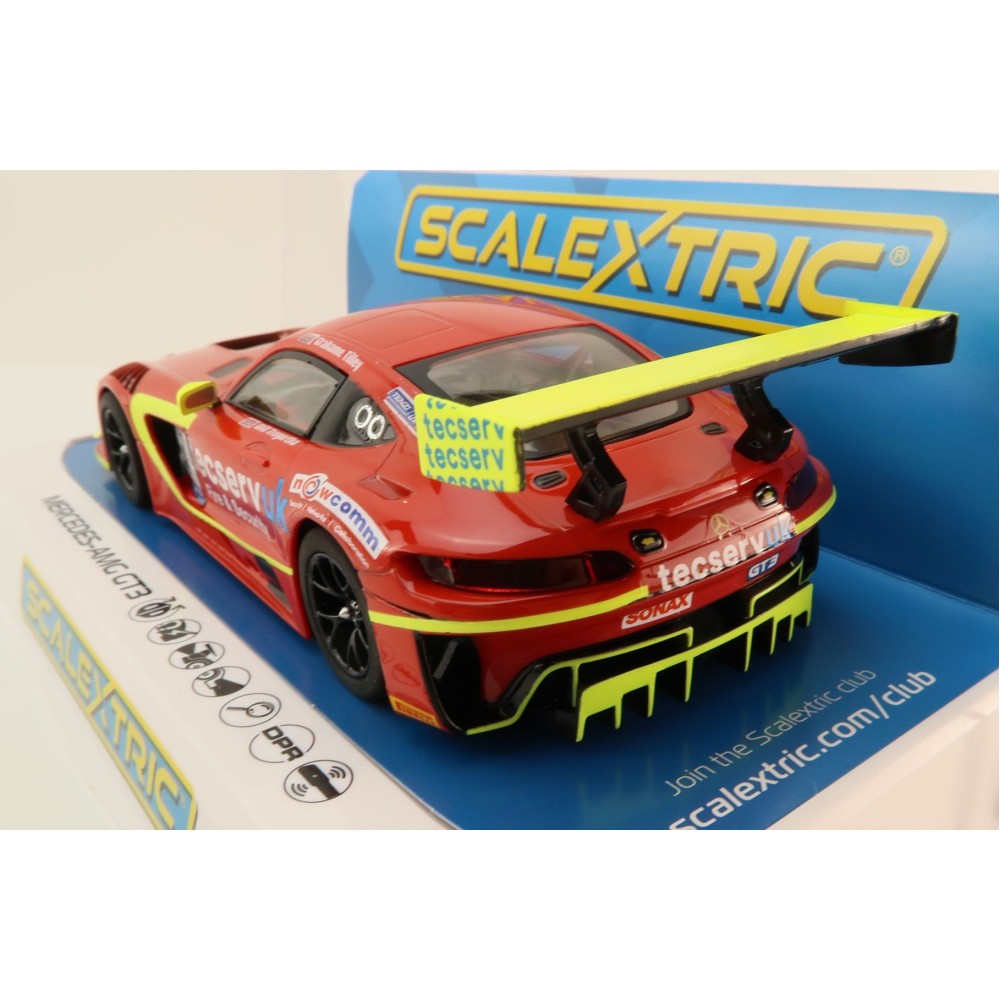 Scalextric C4332 Mercedes AMG GT3 GT Cup 2022 Grahame Tilley Slot Car 1:32 Scale