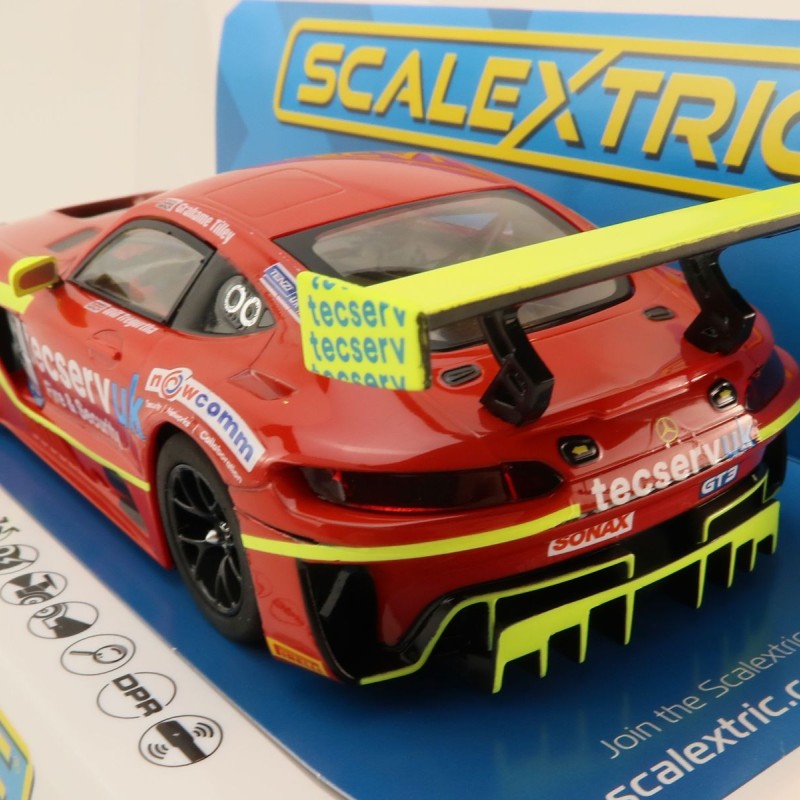 Scalextric C4332 Mercedes AMG GT3 GT Cup 2022 Grahame Tilley Slot Car 1:32 Scale