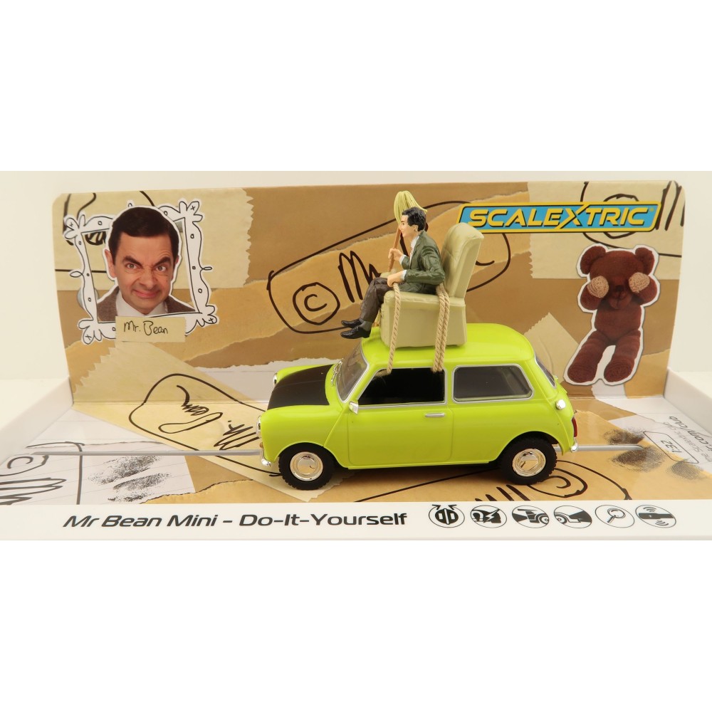Scalextric C4334 Mr Bean Mini Armchair Do It Yourself Slot Car 1:32 Scale