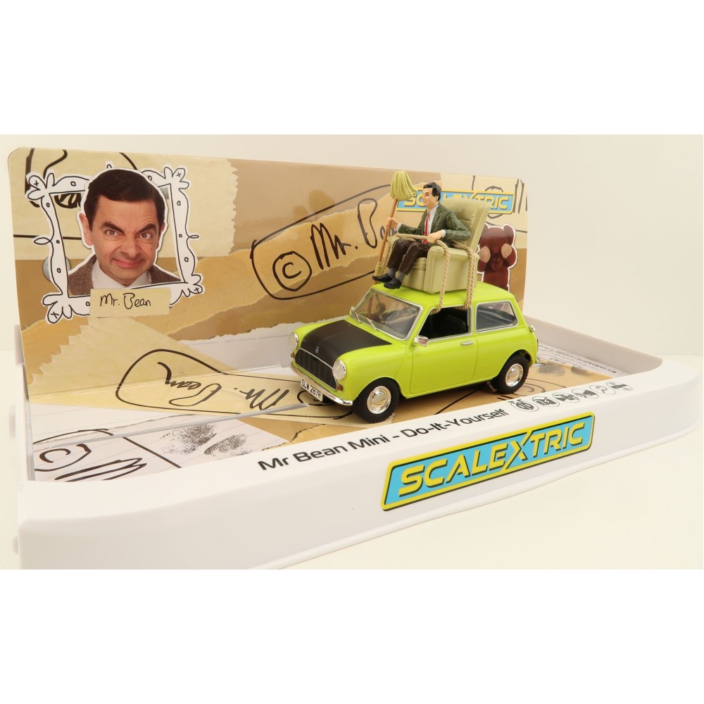 Scalextric C4334 Mr Bean Mini Armchair Do It Yourself Slot Car 1:32 Scale
