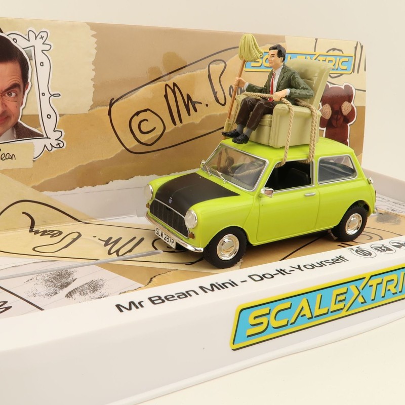 Scalextric C4334 Mr Bean Mini Armchair Do It Yourself Slot Car 1:32 Scale